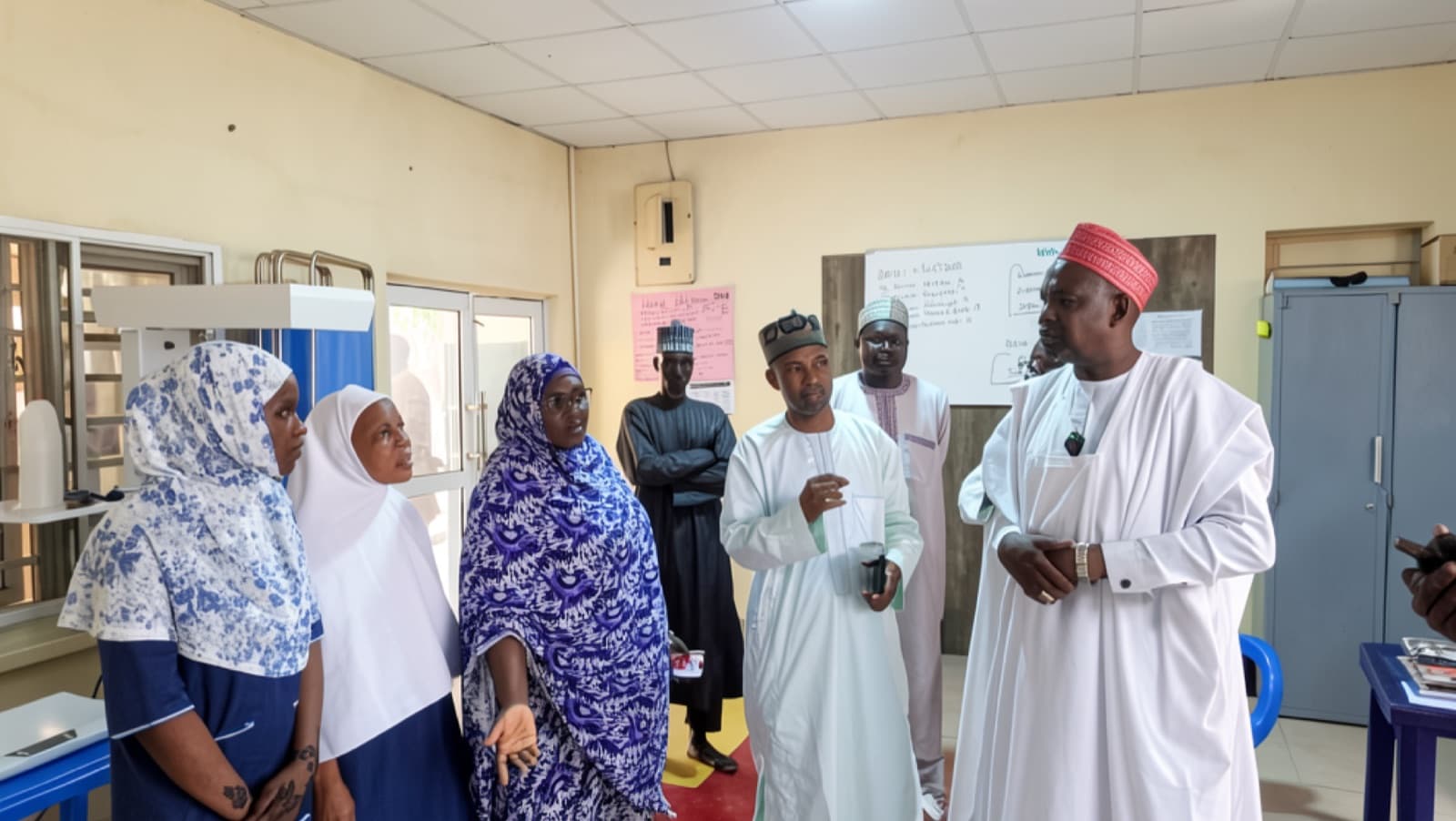 Meeting with the Honourable Commissioner of Health, Kano State