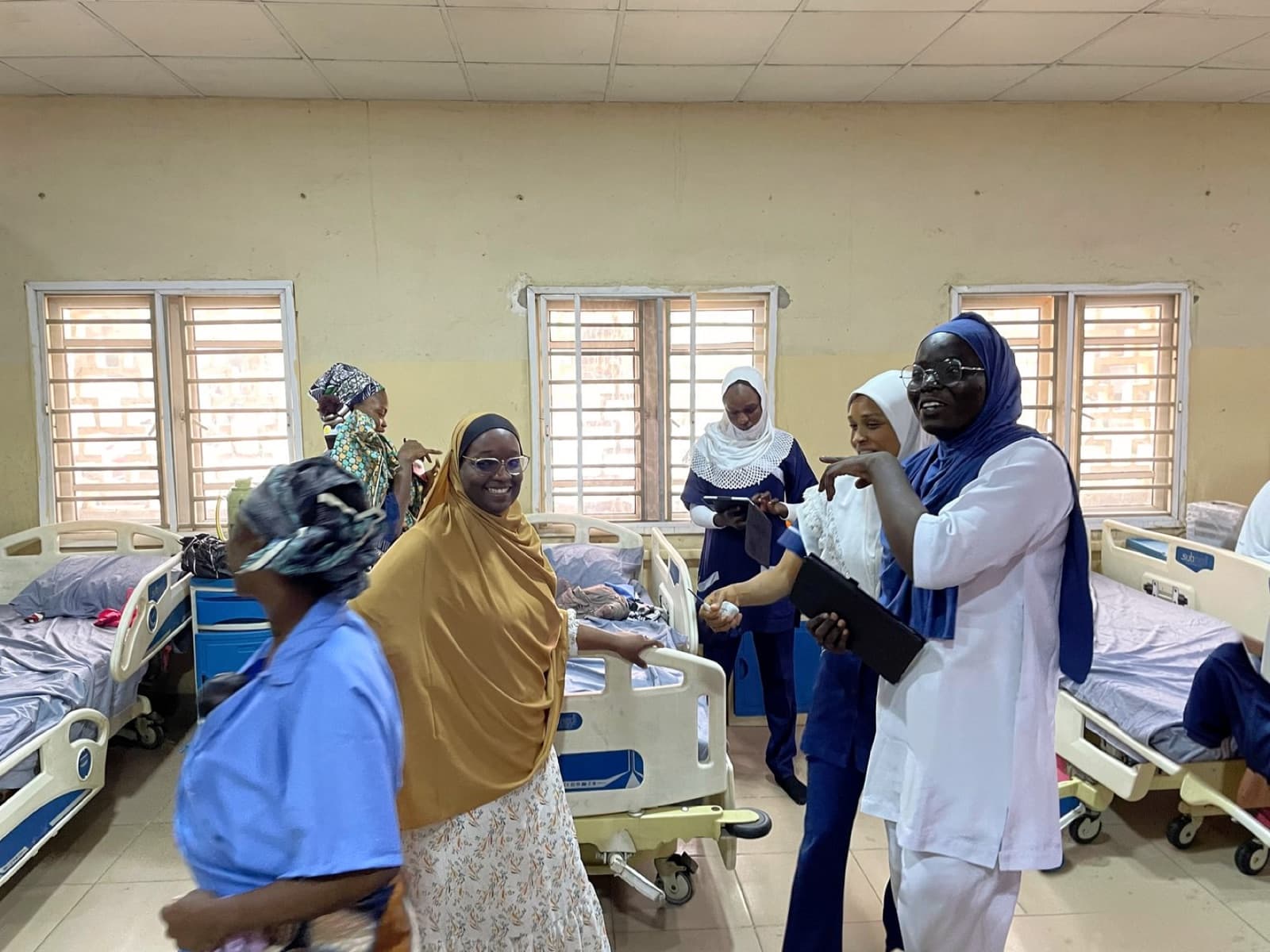 First Embrace nurses on the Kangaroo Care ward